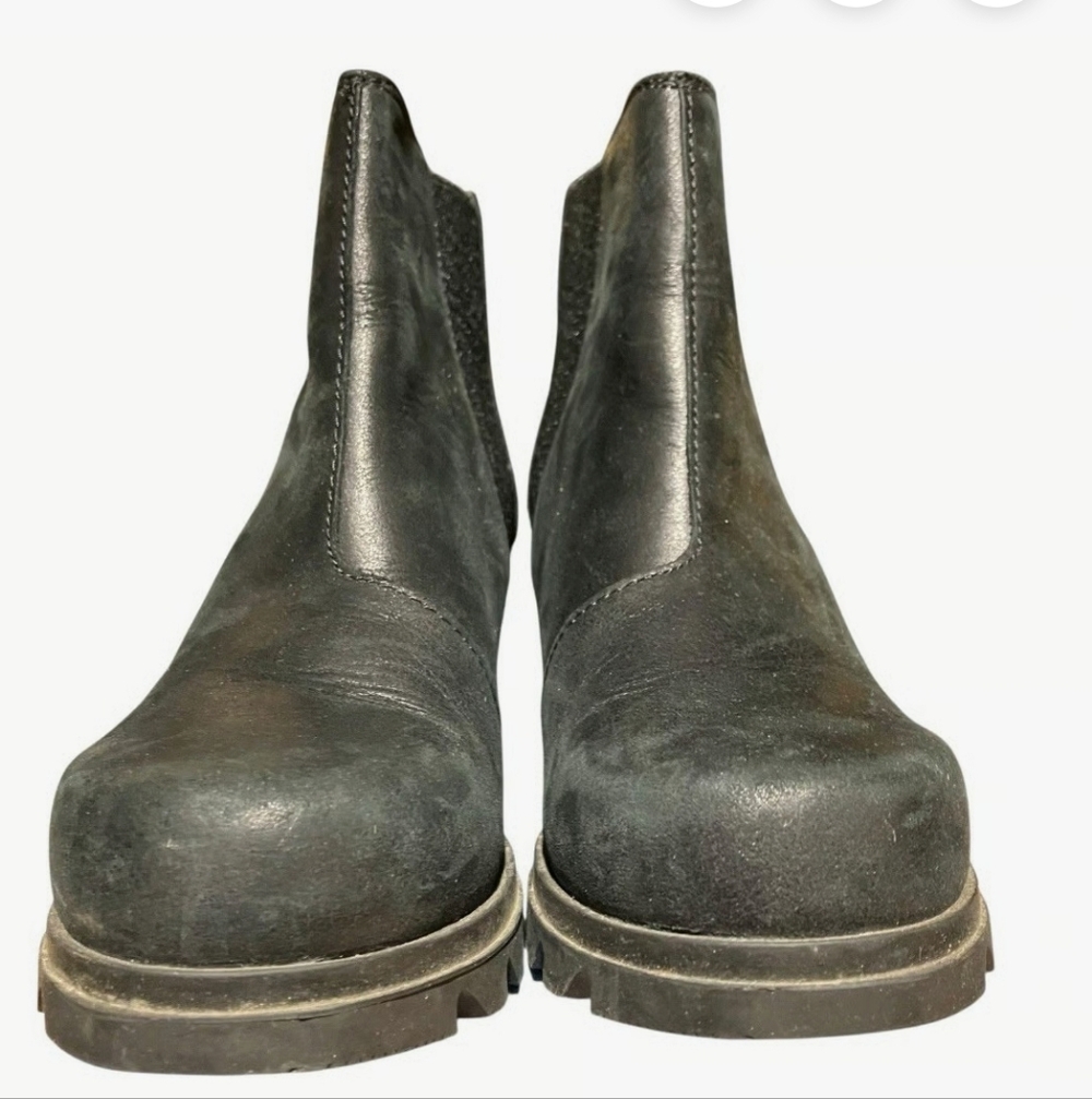 SOREL JOAN OF ARCTIC CHELSEA Wedge Bootie 7.5